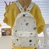 Schoolbag New Star Floral Backpack Women's Japanese Small Fresh Simple Primary School Schoolbag Travel Backpack