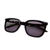 Excellent Sunglasses ALMA Wellington Eyewear Black Mens Used