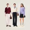 Teenie Weenie Women's Wool Blend Cable Knit Cardigan