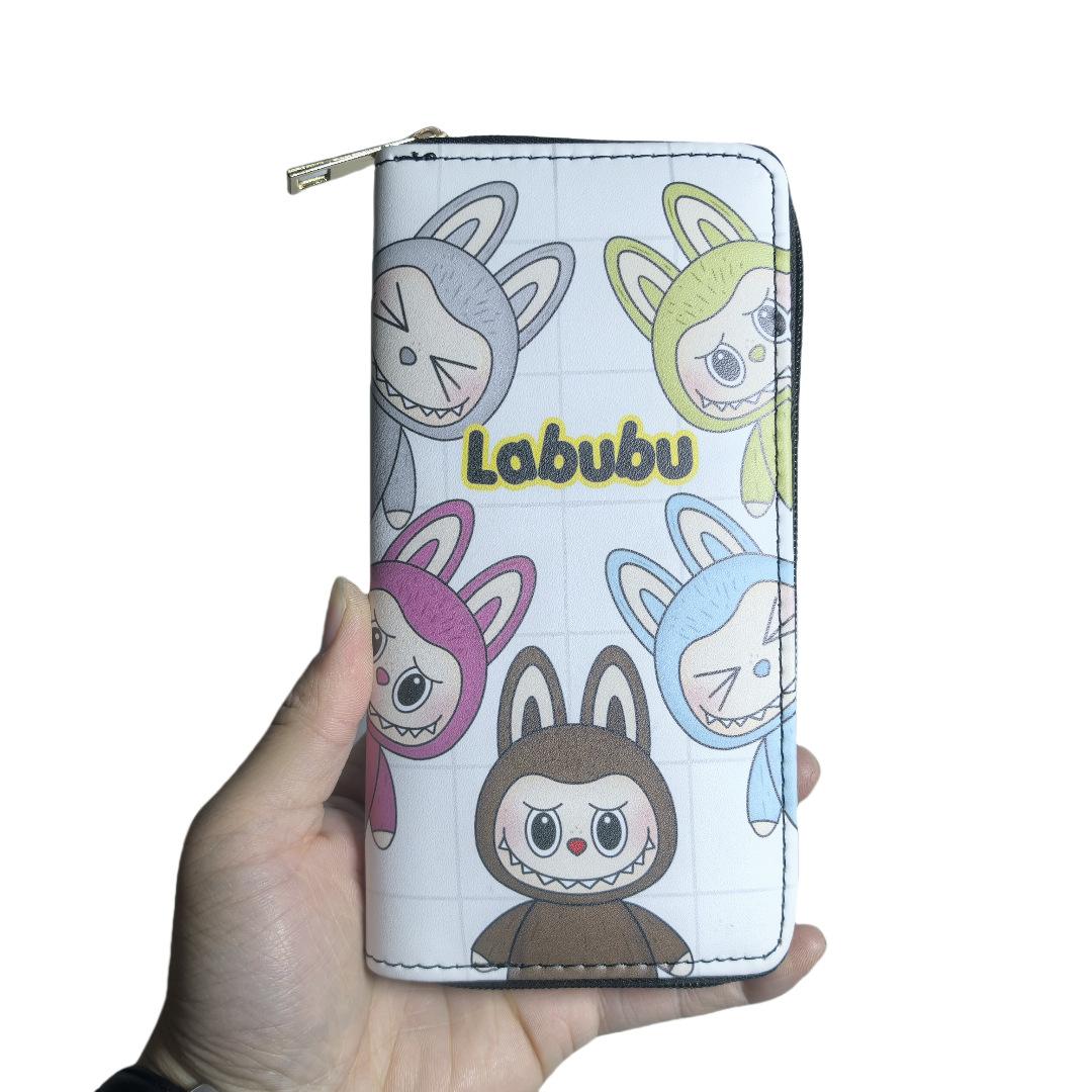 

Бубу длинный нейлоновый кошелек на молнии кошелек сумка для карт