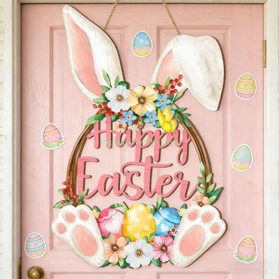 24TE Delicate Rabbit Ornament Perfect for Kids Easter Celebration Decors