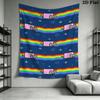 Nyan Cat Wandteppich Ästhetischer Wandbehang Gedruckter Stoffdecke Dekorative Wandteppiche für Schlafzimmer Wohnzimmer Heimdekoration