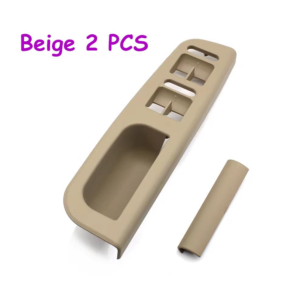 Golf 4 MK4 Jetta LHD Carbon Fiber Front Rear Left Right Door Handle Set Replacement For Volkswagon VW Bora 1999-2004