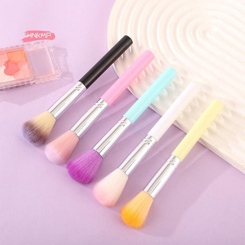 1Pc Professional Long-Handled Nail Dust Cleaning Brush Super Fluffy Nail Art Makeup Brushes for Manicure Tools
