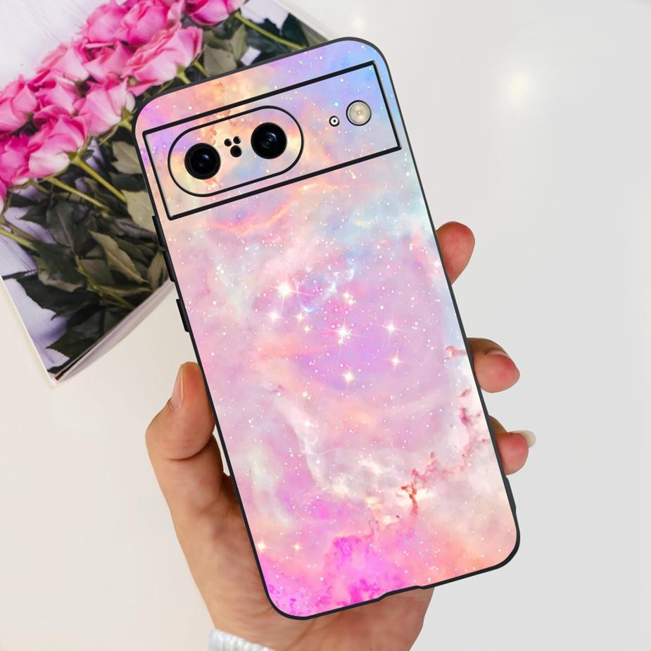 For Google Pixel 8A Case Pixel8 Pro New Fashion Painted Cover Soft Silicone Phone Case For Google Pixel 8 Pro Pixel8A Funda Capa