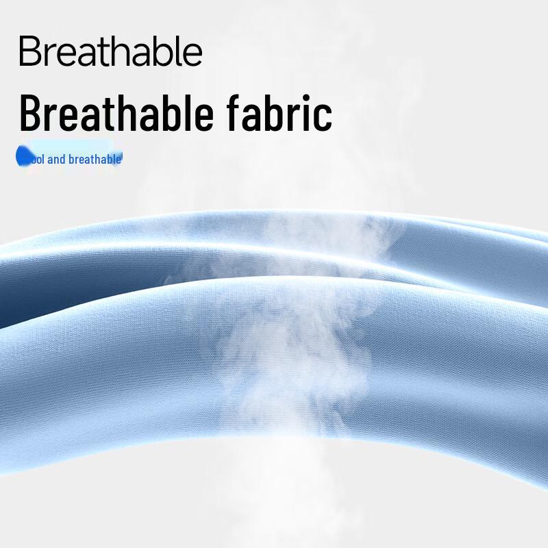 Qisefang Men's Ice Silk Breathable Boxer Briefs (3-Pack)