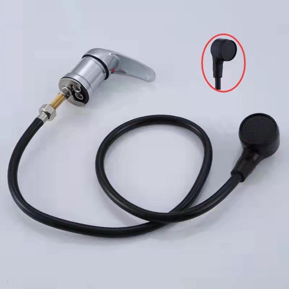 Bathroom Nozzle Tube Faucet Accessories Handheld Pressurized