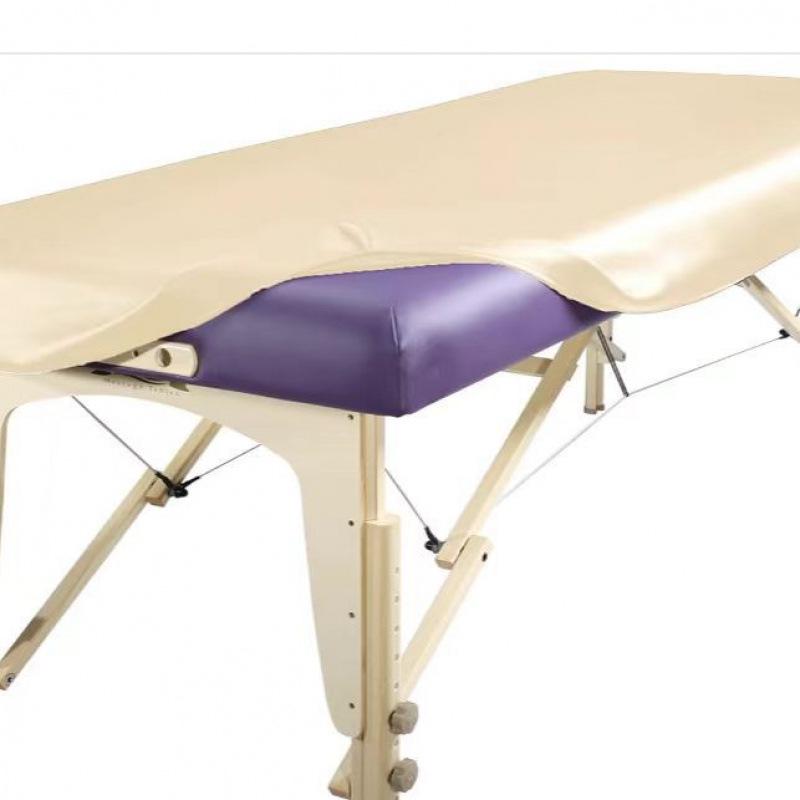 Waterproof & Stain-Resistant PU Leather Beauty Bed Cover - Fitted Sheet for Massage and Salon Beds