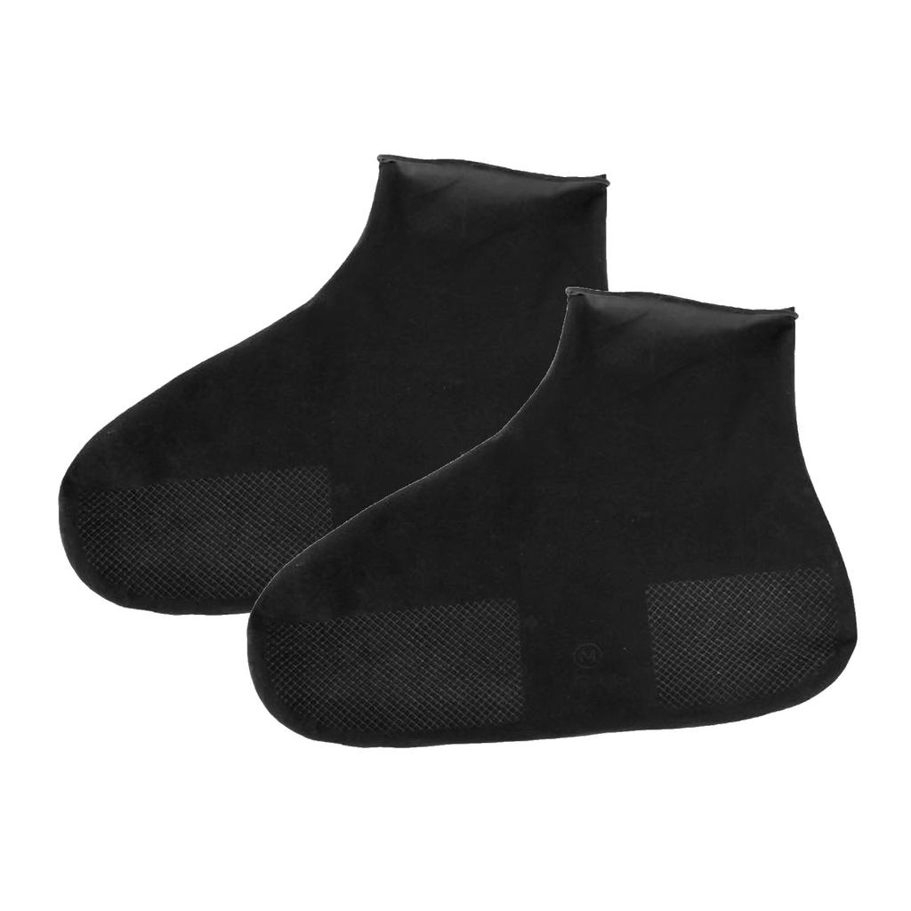 Rubber Waterproof Shoe Covers Not Slip Rain Protectors Rain Galoshes Suitable for Rainy Days Camping Fishing Car Washing