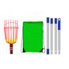 Multifunctional Fruit Picker Multi Section Fruit Picking Pole with Basket Adjustable Length