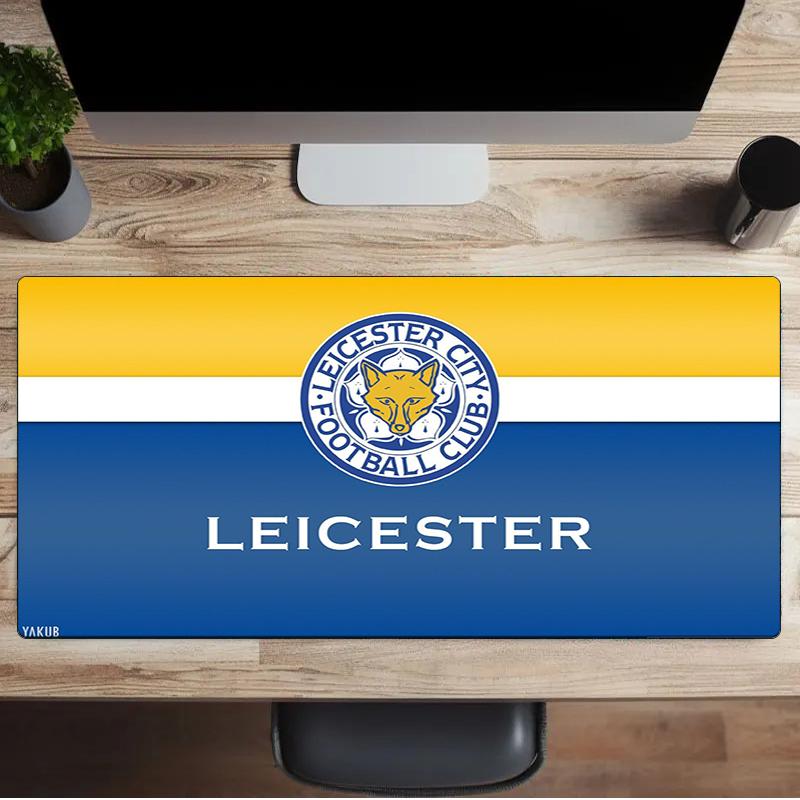 Leicester Football Club Crest Mouse pad, Gaming Mouse Pad, keyboard pad, Desk Decor for computer notebook Fan Gift Birthday Gift