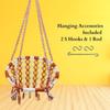 Round Cotton Home Swing Chair for Adults & Kids/Hammock Hanging Swing for Balcony, Indoor & Outdoor Handmade Cotton Jhula