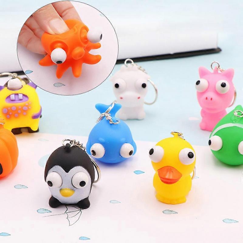 Dekompresní artefakt Mačkací hračky Vyboulené oči Malá zvířata Úleva od tlaku