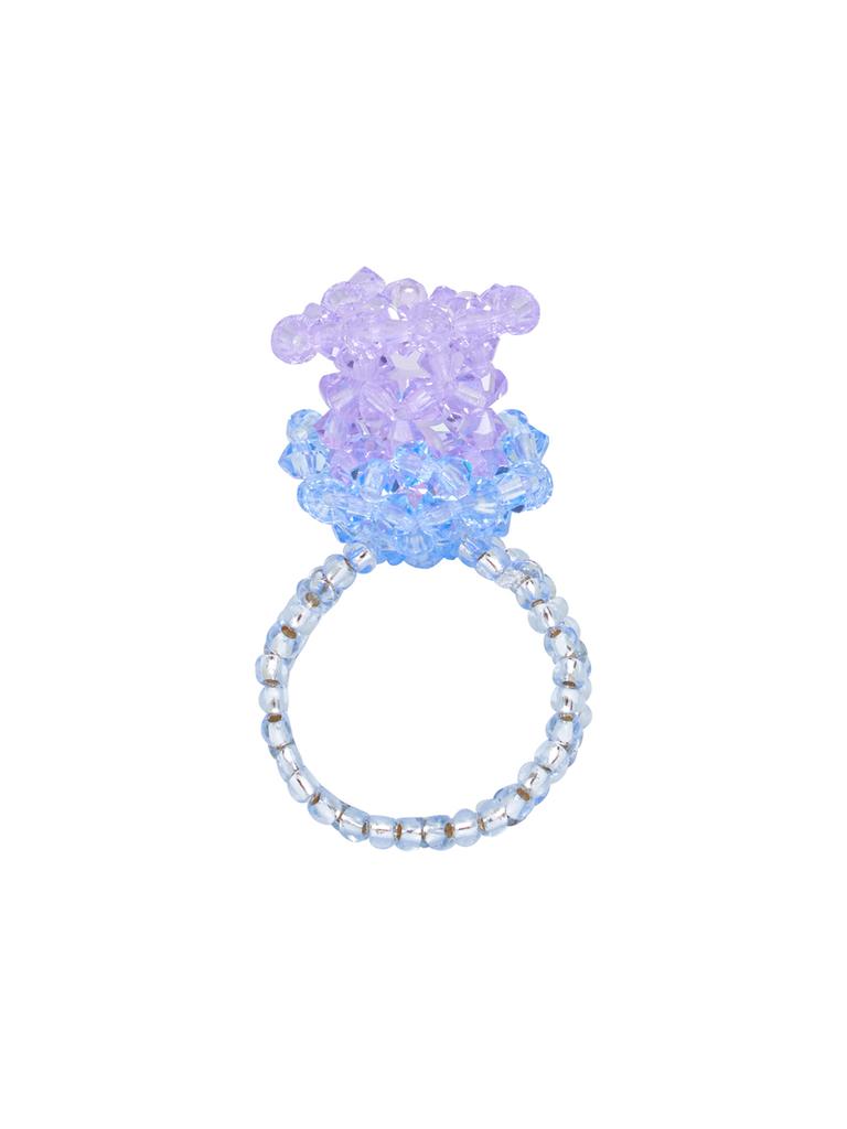 Swingset Tulip Beads Ring (Lavender)