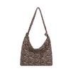 Messenger Bag Canvas Bag Korean Style Women's Handbag Fashion Leopard Print Shoulder Bag  Girl