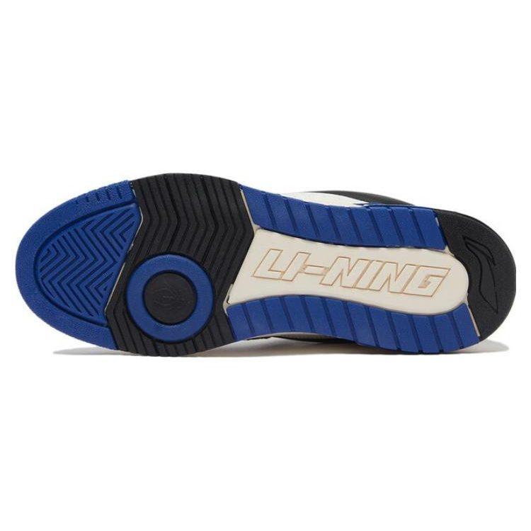 Li Ning Rookie 2 Abrasion Resistant Breathable Low Top Vintage Basketball Shoes Men's Black White ABCT011-1