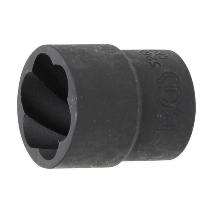 Douille Extracteur De Vis - BGS TECHNIC - 12,5 Mm - 21 Mm - Acier Chrome-Molybdène
