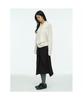 Anggae Big Cowl Tie Pullover Ivory