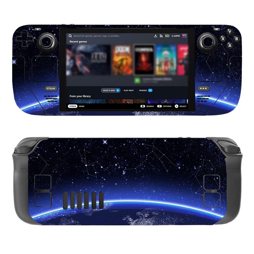 Anti-scratch DIY For Steam Deck Skin Stickers Decal Game Console Decor For Steam Deck