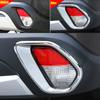 2PCS ABS Chrome Car Front Headlight Fog Lamp Cover Trim For Mitsubishi Outlander 2017- Car Styling