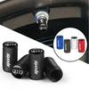 3D Meta Aluminum Car Wheel Tire Valve Caps Accessories For 9vdzn Sline Quattro A4L B9 8V A6 C7 Q5 S4 TT Q7 R8 Q8 S7 A4 B6 8L Q4 Vdzn9