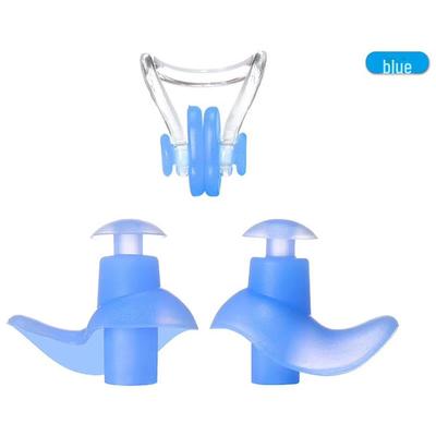 Set profesional de cleme pentru nas și dopuri de urechi din silicon pentru înot pentru adulți și copii - impermeabil și rezistent la praf