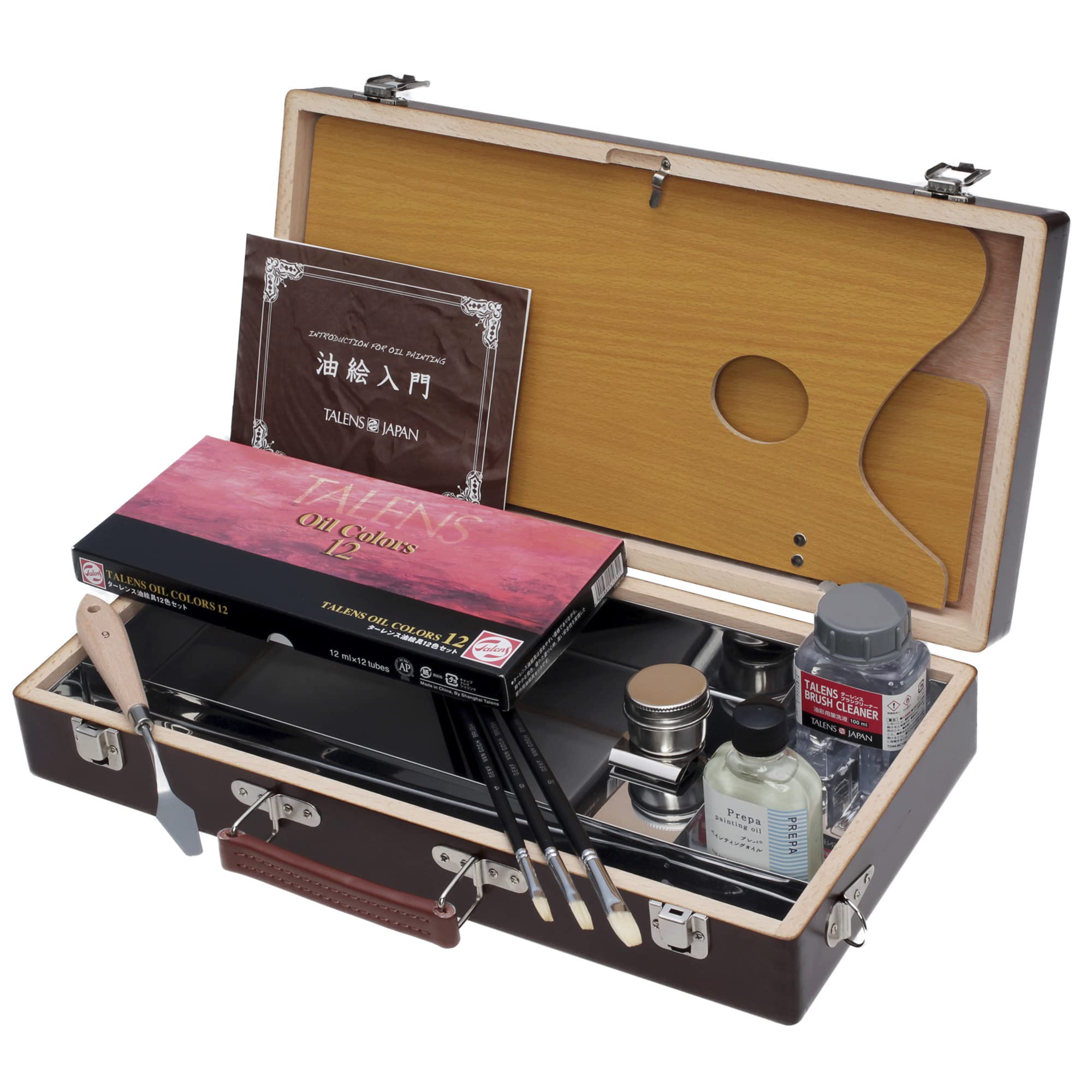 

Набор масляных красок Talens в деревянном ящике A TJOCBOX-A