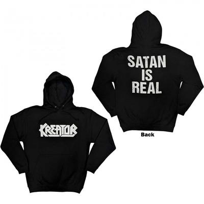 Kreator Unisex Adult Satan Is Real Hoodie