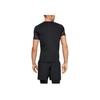 Under Armour UA Rush Crew Neck Training Compression Shirt Men Tops Black 1345196-001