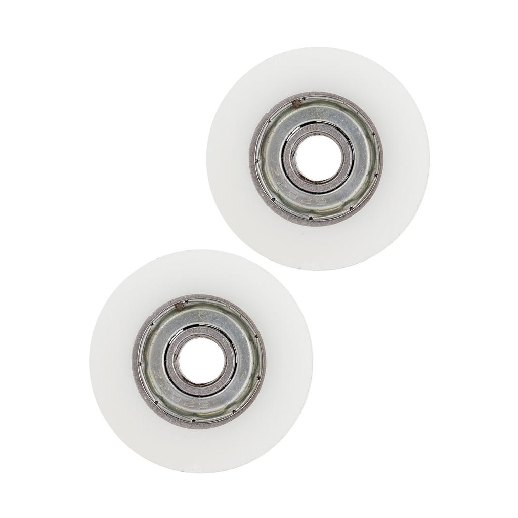 30mm Diameter Elite Greenhouse Door Wheels Replacement Kit