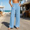 Women's Color Sweatpants Loose Fit Straight Leg Casual Joggers for Everyday Wear