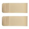 2Pcs Metal Money Clips Stainless Steel SpecialShaped   Wallets Credit Cards Holders for Men(Gold )