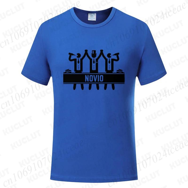 Spanisch Herren Single Abschied Junggesellenabschied Party Truppe T-Shirt Bier für den Bräutigam T-Shirts Team des Bräutigams Trauzeuge Oberteile Hochzeitshemd