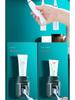 Wall-Mounted No-Punch Toothbrush & Rinsing Cup Set