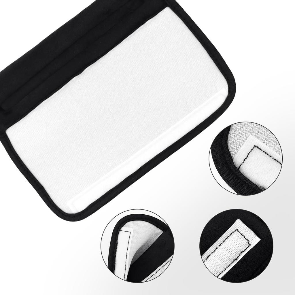 yuntop 2 PCS Car Seat Belt Pads Cover Soft Seat belt Shoulder Pad Safety Belt Strap Shoulder Pad Comfortable Driving Compatible with Most Cars Helps