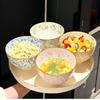 Keramikschale im japanischen Stil, Kreative Retro handbemalte Keramik, Verbrühsichere Suppenschüssel, Heimküche, Nudel-Ramen-Geschirr, Schüssel