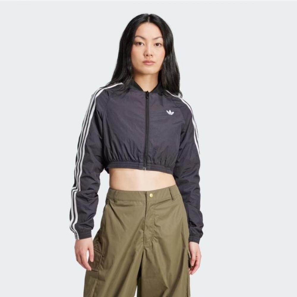 Women S Adicolor teamgeiSt Crop Track Top Jd0264 Adi...