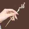 Metal Pearl Hair Forks For Women Girls Alloy Hair Sticks Vintage Female High Hair Buns Style Hair Accessories Gifts
