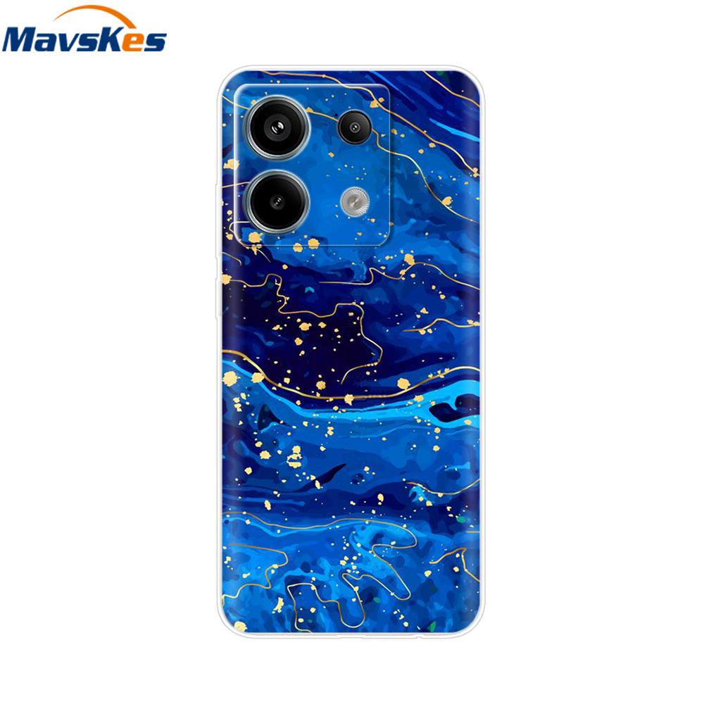 For Redmi Note 13 Pro 4G 5G Fundas Cover TPU Silicon Protective Case For Xiaomi Redmi Note13 13Pro Phone Clear Back Cover Bumper