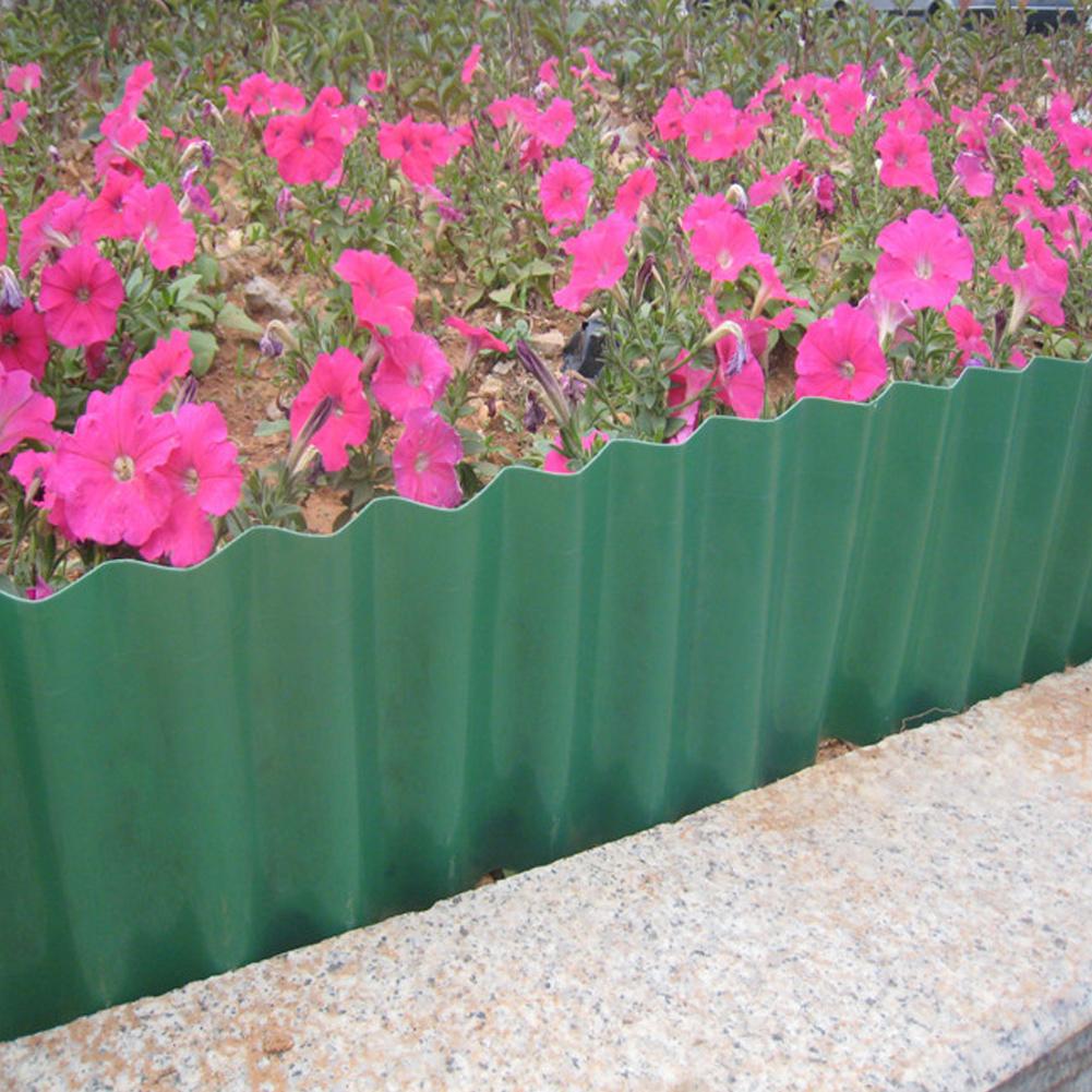 30/40cm Grass Lawn Edge Border Path Edging Fence Outdoor Landscape Garden Decor Flexible Lawn Edging Border Fence Waterproof