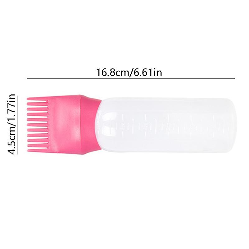 120 ml butelka szamponu do farbowania włosów aplikator farbowanie szczotka do farbowania czyszczenie włosów