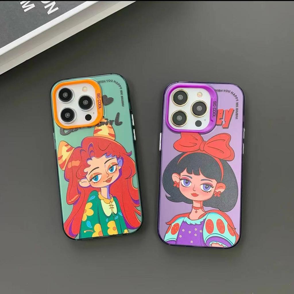 Cool and Handsome Girl Is Suitable for Apple 11Promax Mobile Phone Case 11 Large Hole 11 Anti-drop 11PRO Symphony Women's Trendy Brand