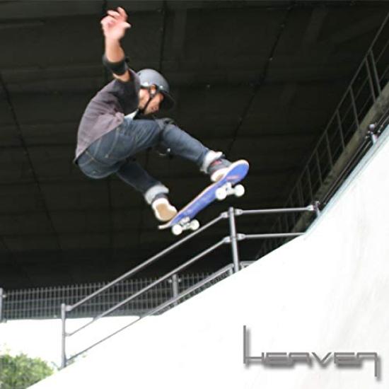 HEAVEN SKATEBOARD Vitamin 31x8 HEAVEN PERFECT VITAMIN SKATE COMPLETE a versatile size for beginners to advanced Made of Canadian this complete
