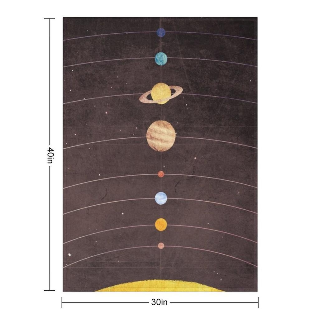 Solar System Throw Blanket Luxury Decorative Throw Sofa Bed For Decorative Sofa Blankets