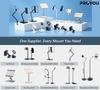 Foldable 360 Rotation Desktop Phone Holder Stand Zoom Video Call Work From Home Non-Slip Adjustable Cell Phone Stand