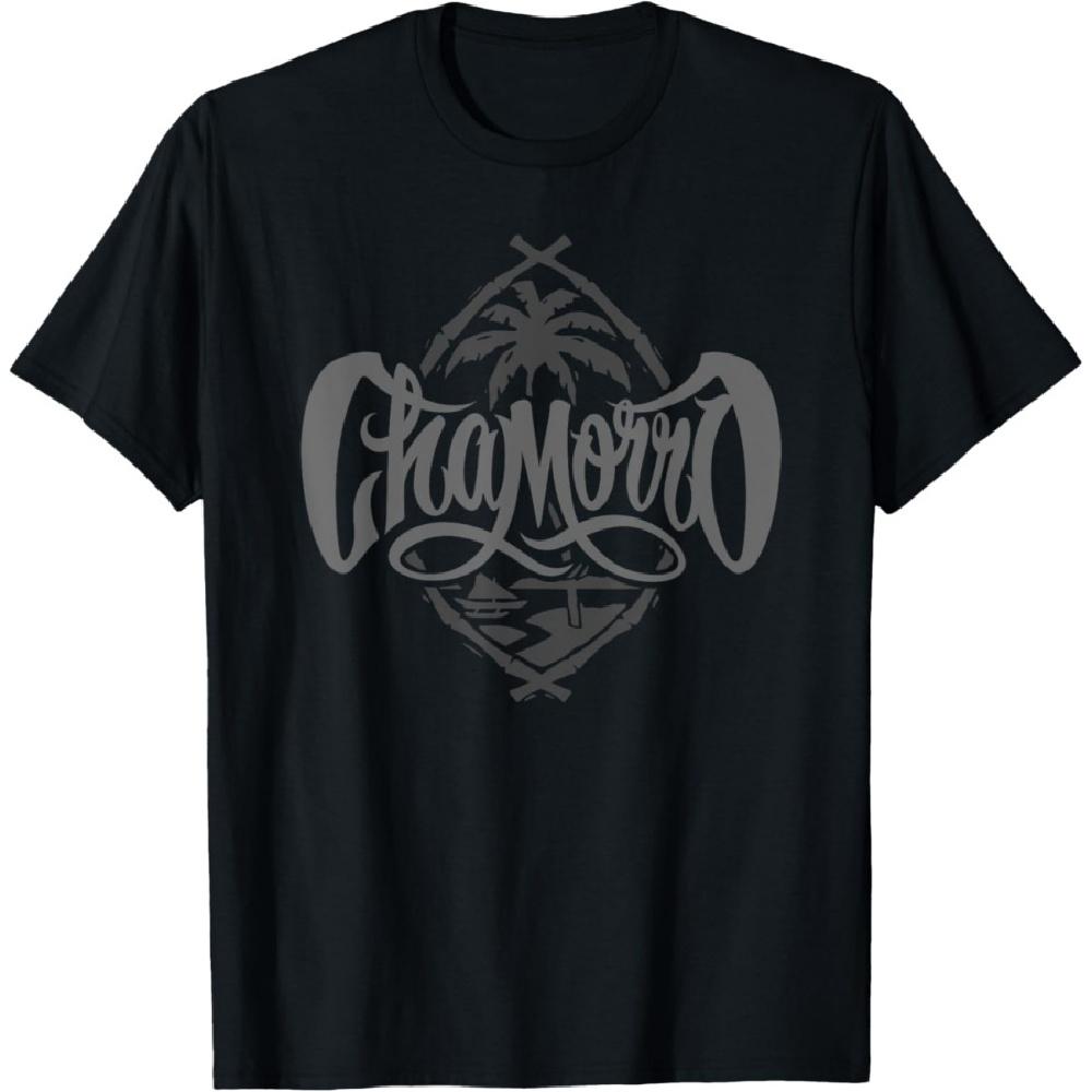 

Chamorro Guamanian Pride _ Guam Seal Guam Flag on Black T-Shirt XXXXXL чорний