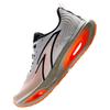 Anta Wormhole Commuting Chaussures de Course Polyvalentes Tissu Absorption des Chocs Résistant à l'Usure Baskets Basses Baskets Homme Gris Orange 112535543R-4