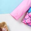Girls Summer Swim Set Fish Scale Sleeveless Top Bikini Bottom 3PCS Beach Outfit