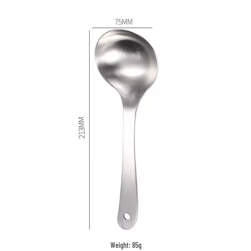 Zhi Shi 304 Stainless Steel Serving Spoon