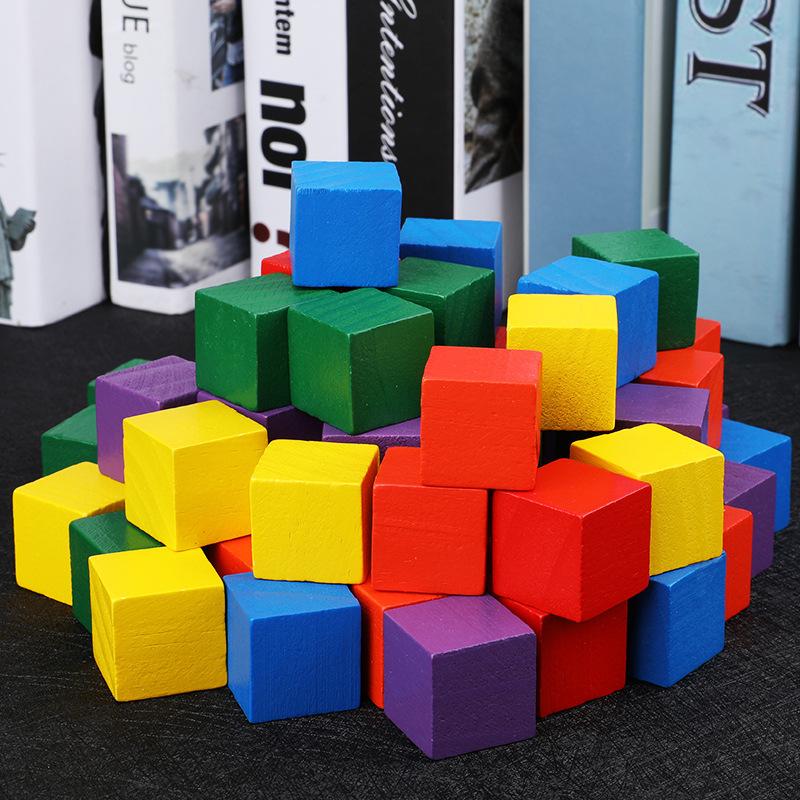 Hochwertig 2cm/2,5cm/3cm/4cm Hochwertiger Würfel Hochwertige Blöcke Hochwertig Kubisch Hochwertig Geometrisch Raumforschung Hochwertig